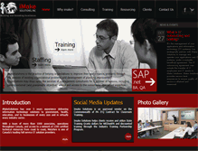 Tablet Screenshot of imakesolution.com